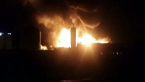 SİLİVRİ'DE FABRİKA ALEV ALEV YANDI