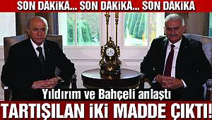 AKP ile MHP ANLAŞTI !
