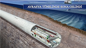 AVRASYA TÜNELİNDE SONA GELİNDİ