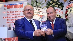 BAŞKAN TÜM ŞEHİTLER İÇİN DÜZENLENEN GECEYE KATILDI