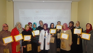 BİLGİ ANNELERİ SERTİFİKALARINI ALDI