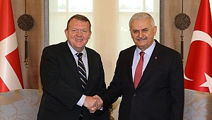 DANİMARKA BAŞBAKAN'I ANKARA'DA
