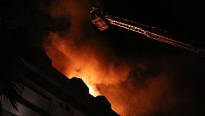 LÜKS REZİDANSTA YANGIN!