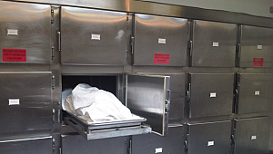 MORGA KALDIRILAN ADAM KALKIP BARA GİTTİ