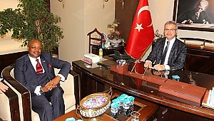 RUANDA'DAN KONUK ELÇİ