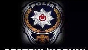 SOSYAL MEDYADA POLİSE BÜYÜK DESTEK