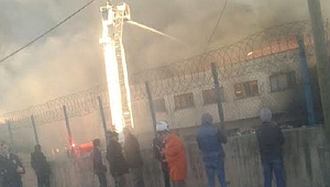 TUZLA'DA BÜYÜK YANGIN
