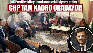 CHP'li Niyazi Nefi Kara'yı Evinde Ziyaret 