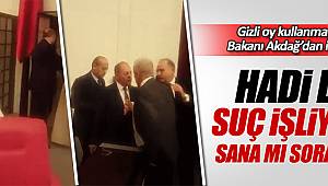 Hadi lan! Suç işliyorum, sana mı soracağım? 