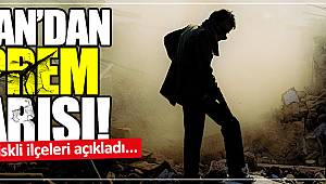 Özhaseki İstanbul'daki riskli ilçeleri açıkladı 