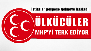 Son Dakika MHP'de istifa şoku