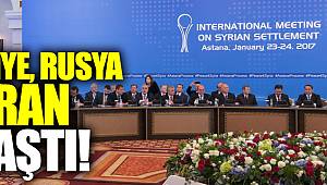 Türkiye, Rusya ve İran anlaştı