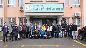 TUZLA HALK EĞİTİM MERKEZİ HIZ KESMEDEN ÇALIŞMALARINA DEVAM EDİYOR 