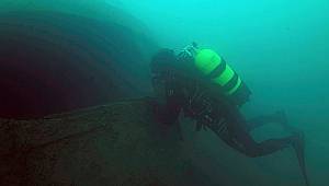 Van Gölü'nde batık Rus şilebi bulundu