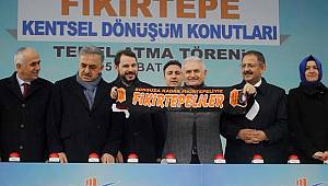 Başbakan Yıldırım Fikirtepe'de temel atma töreninde konuştu