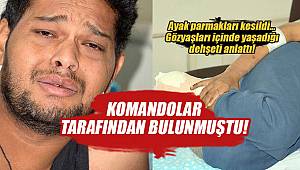 'Umuda yolculuk'ta donan ayak parmakları kesildi