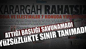 Yüzsüzlükte Sınır Tanımadı