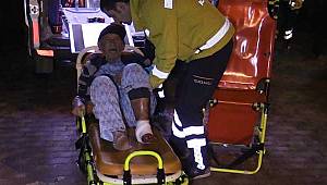 70 yaşındaki dede 9. kattan düştü!