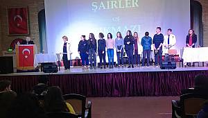 Ahmet Şimşekli Öğrenciler Yaşanılanı Şiirlerle Anlattı.