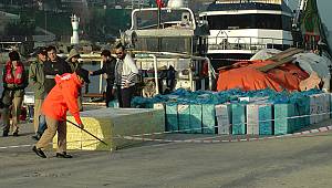 Balıkçı teknesinde binlerce paket yakalandı! 3 gözaltı...