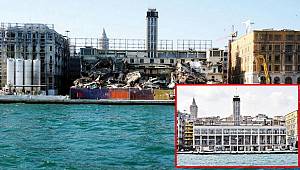 Karaköy Yolcu Salonu'nun ardından Tarihi Paket Postahanesi de yıkıldı