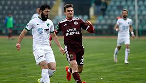 Kartalspor fırsatları değerlendiremedi. 