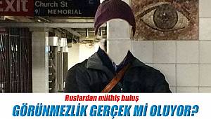 Ruslar görünmezlik maddesi icat etti!