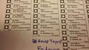 Sandıktan Erdoğan Çıktı