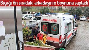 Sınıfta dehşet! Derste cinnet getirdi