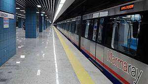 Marmaray İstasyonları Yangın Alarmıyla Boşaltıldı.