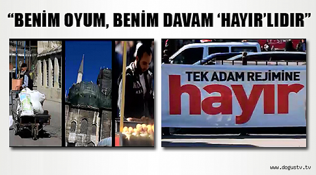 Sanatçılardan 'HAYIR' türküsü