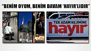 Sanatçılardan 'HAYIR' türküsü 