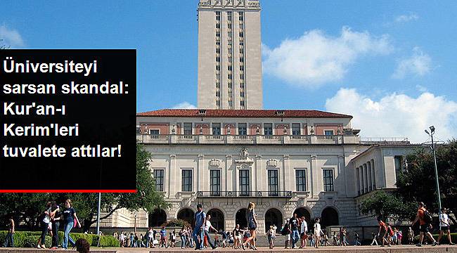 Texas Üniversitesinde Tuvalete Atılmış İki Kur'an-ı Kerim Bulundu