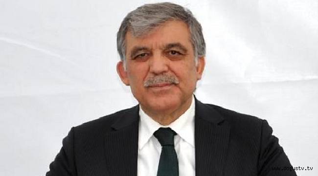 Abdullah Gül'den AKP kongresine mesaj