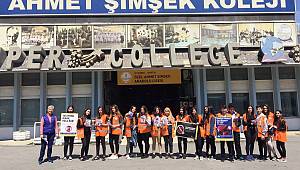 Ahmet Şimşek Koleji'nin trafik melekleri