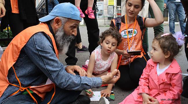 GENÇLER DOĞA KAMPINDA BİR ARAYA GELDİ