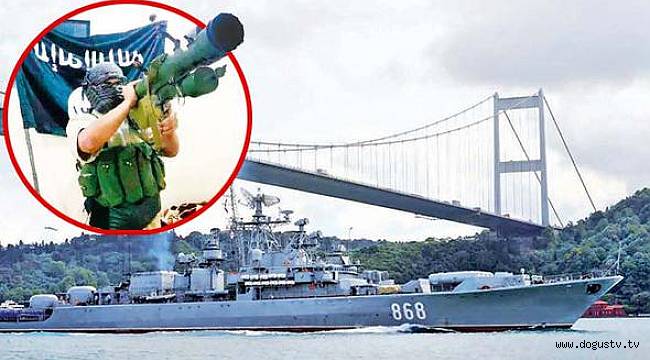 İstanbul Boğazı'nda füzeli saldırı alarmı!