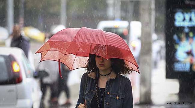 Meteorolojiden sağanak ve dolu uyarısı