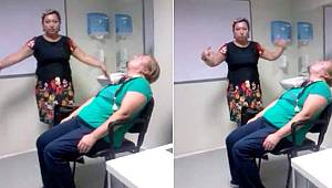 Rus biyoenerji uzmanından hastanede 'büyü bozma' görüntüsü