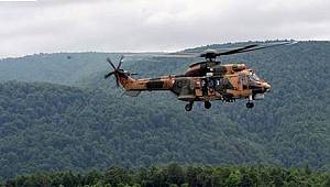 Şırnak'ta askeri helikopter düştü