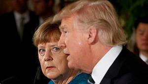 Son Dakika... Trump ve Merkel birbirine girdi