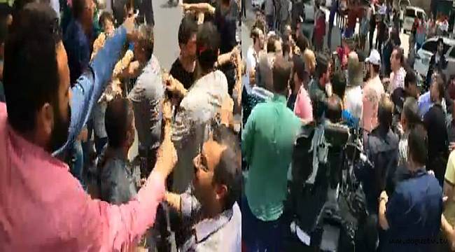 ADALET YÜRÜYÜŞÜNDE ARBEDE
