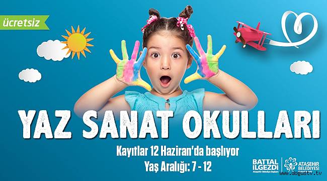 ATAŞEHİRLİ ÇOCUKLAR İÇİN SANAT ZAMANI