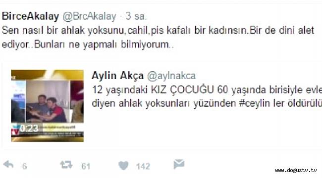 Birce Akalay, Küçük Kızların Evlenmesini Savunan Sibel Üresin'e Ateş Püskürdü