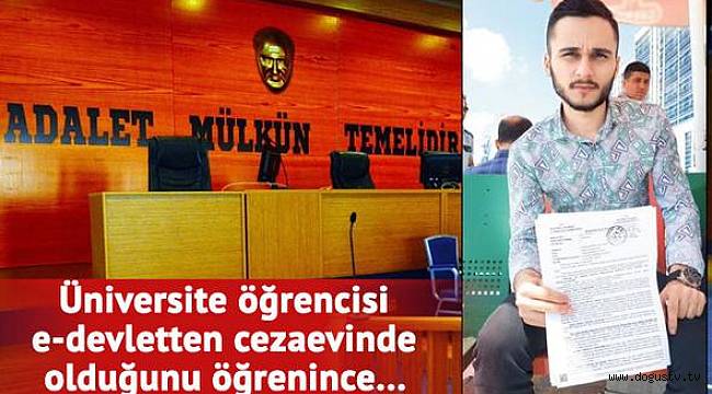 E-devlette tutuklu çıktı, duruşmaya gitti.