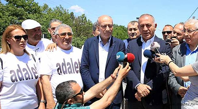Gürsel Tekin, Berberoğlu'nu ziyaret etti