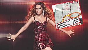 Hadise'nin menüsü cep yakıyor!