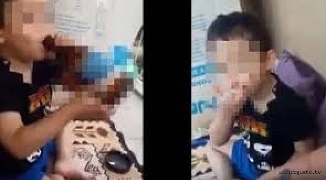 İçki ve Sigara İçirilen Küçük Çocuk, Bakanlık Korumasına Alındı