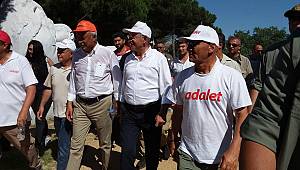 CHP GENEL BAŞKANI KEMAL KILIÇDAROĞLU ADALET YÜRÜYÜŞÜ SERGİSİ'NDE