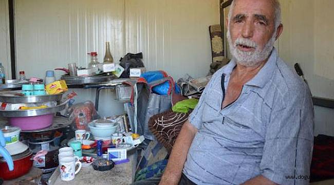 Elektriği, suyu olmayan barakada yaşam mücadelesi
